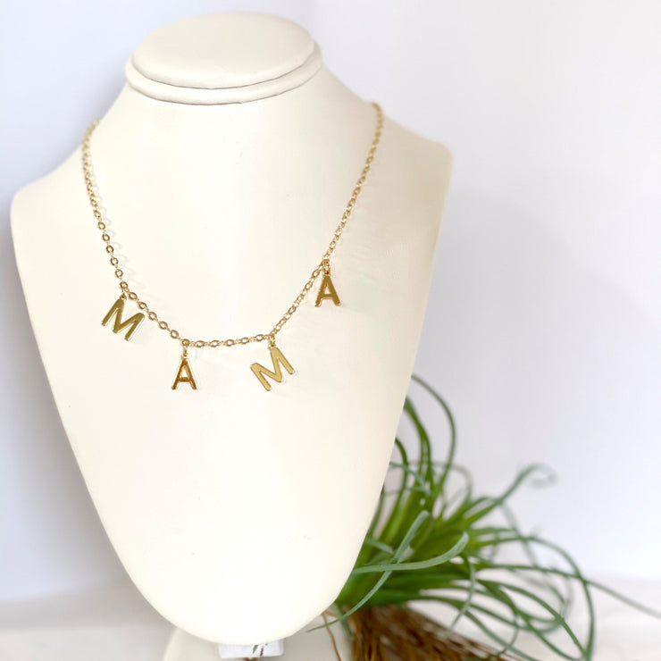 Gold Standard Mama Necklace