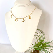 Love is Golden Necklace
